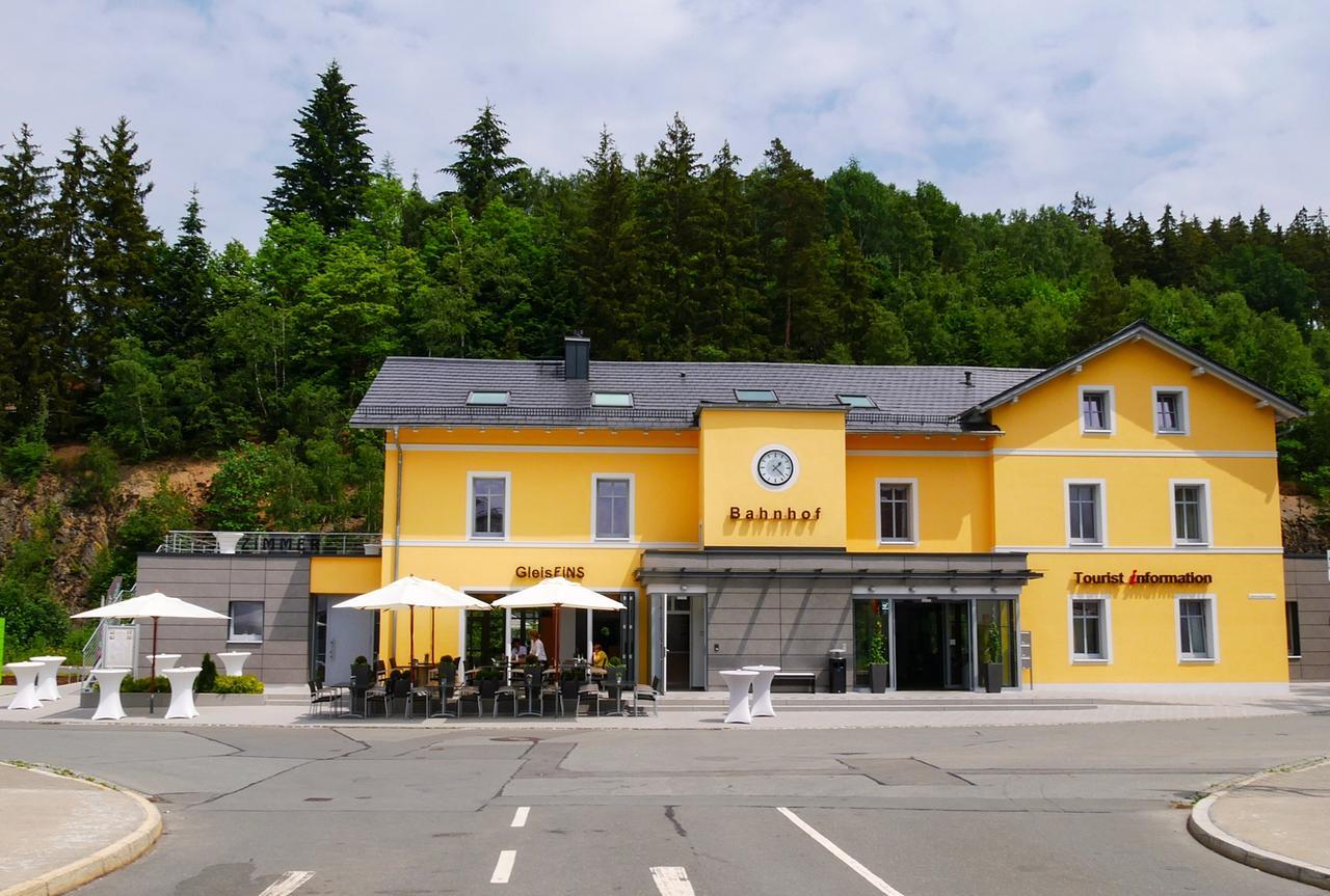 Gleiseins Hotel Naila Bagian luar foto